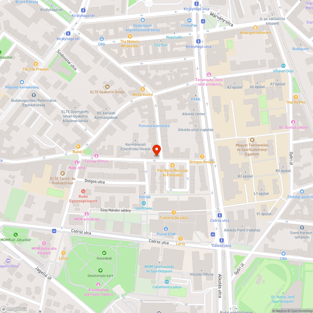 Levágott gallyak bejelentés helye