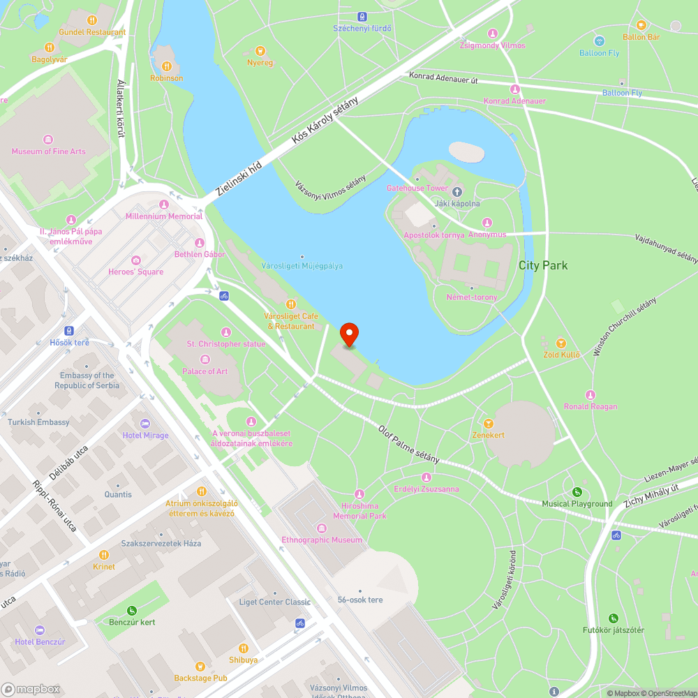 Halott kacsa bejelentés helye