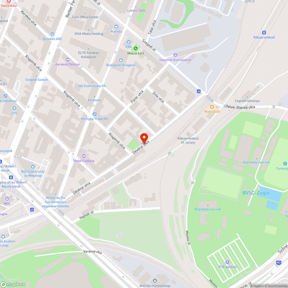 Kerékpárút állapota bejelentés helye