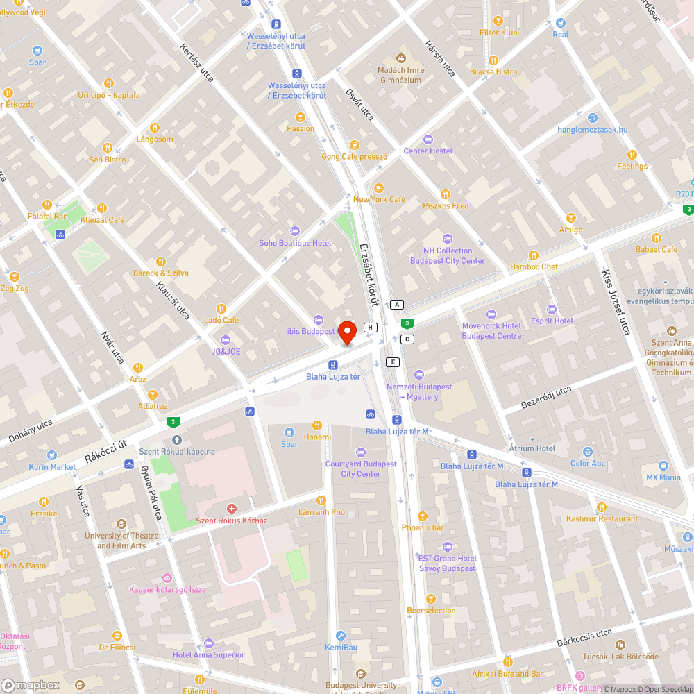 Összefirkált új busz bejelentés helye