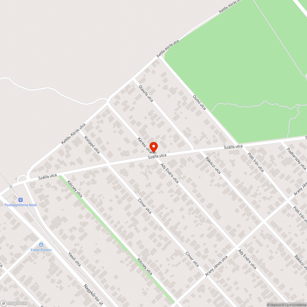 Balesetveszélyes kereszteződés bejelentés helye