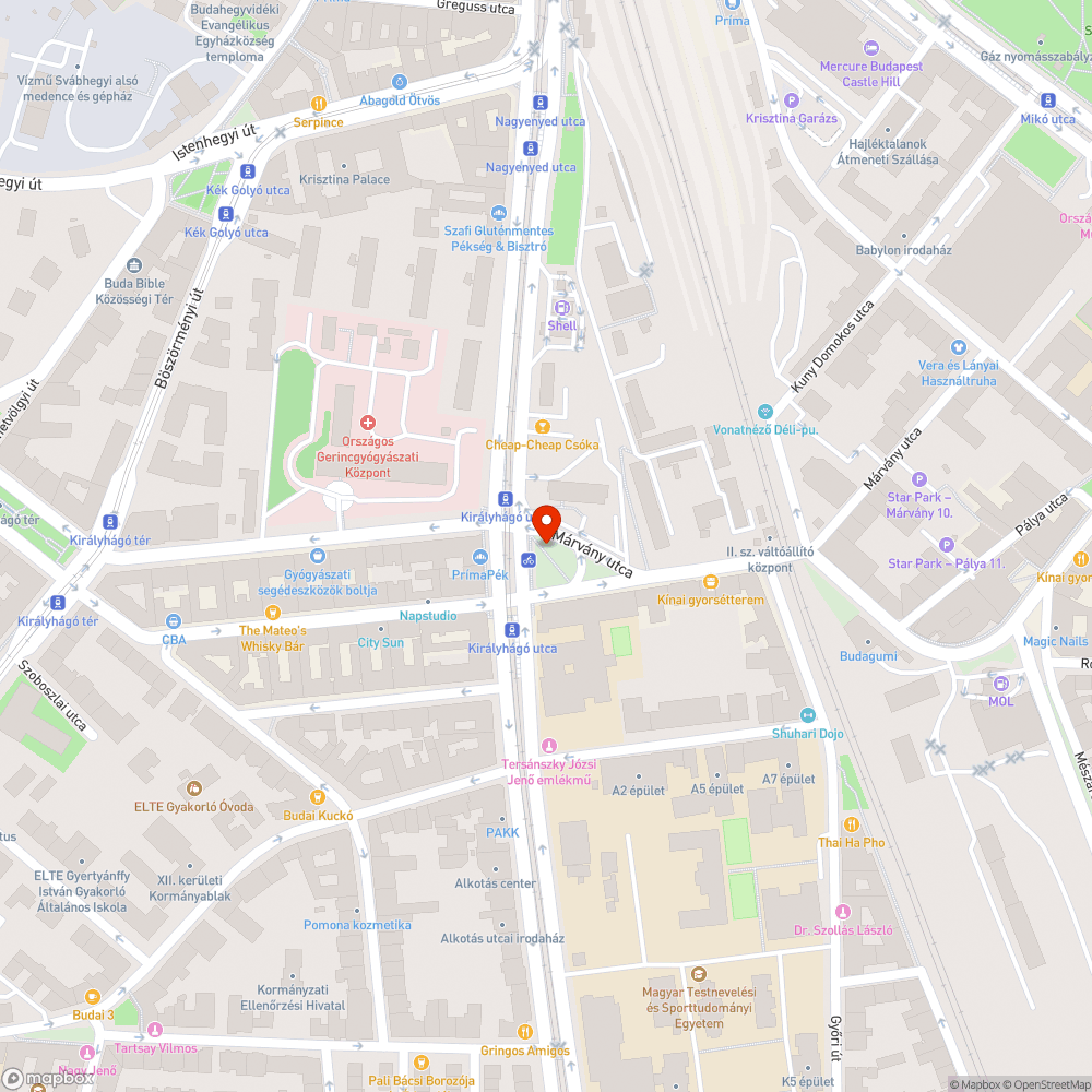 Beszakadt fedlap bejelentés helye