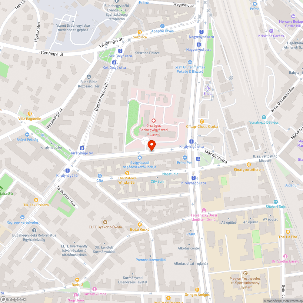 Hiányzó keret bejelentés helye