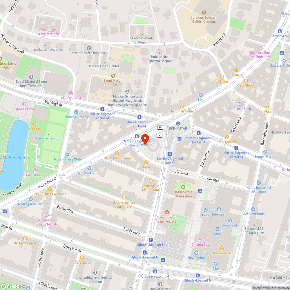 Széthulló burkolókövek a Móriczon bejelentés helye