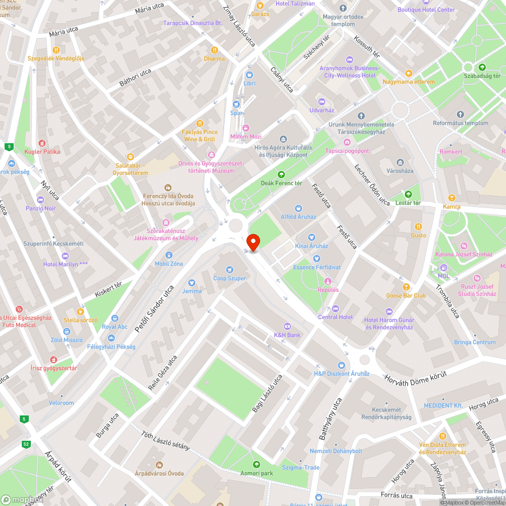 Teljes sötétség a Dobó körúton bejelentés helye