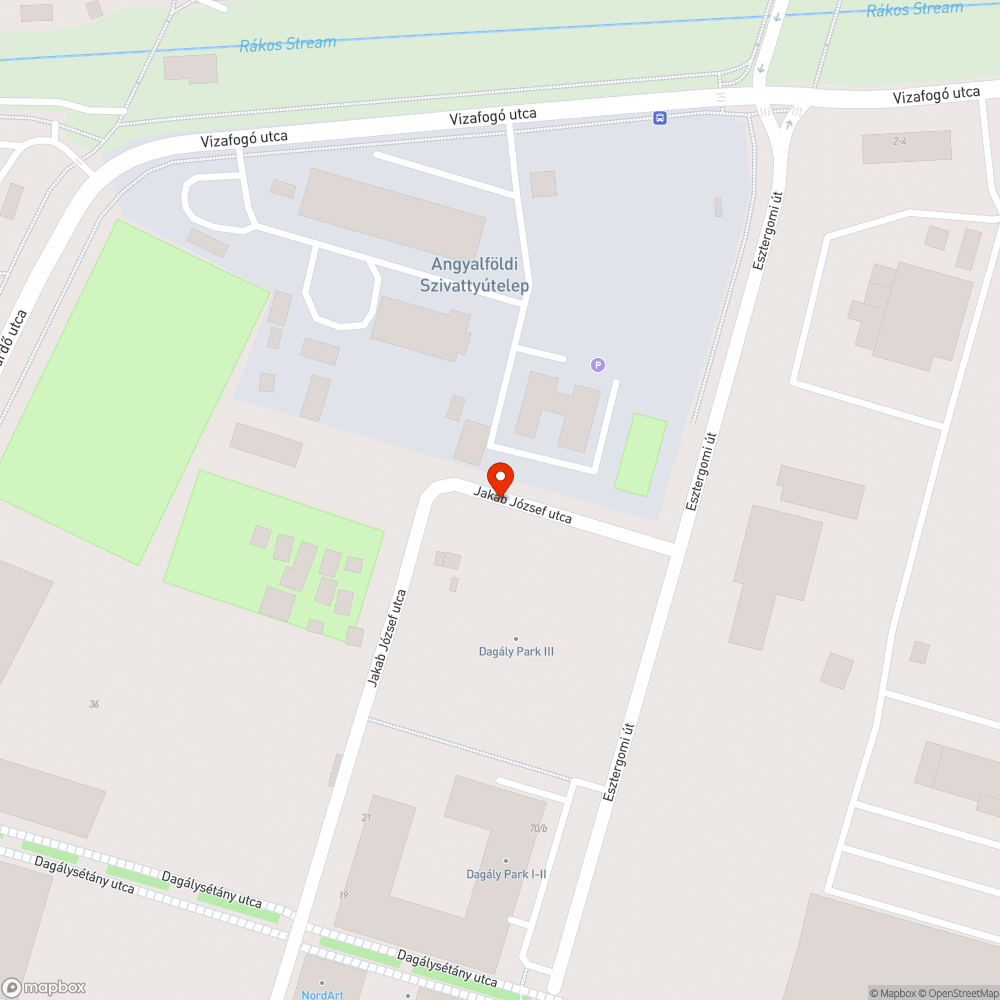 Elhanyagolt parkoló bejelentés helye