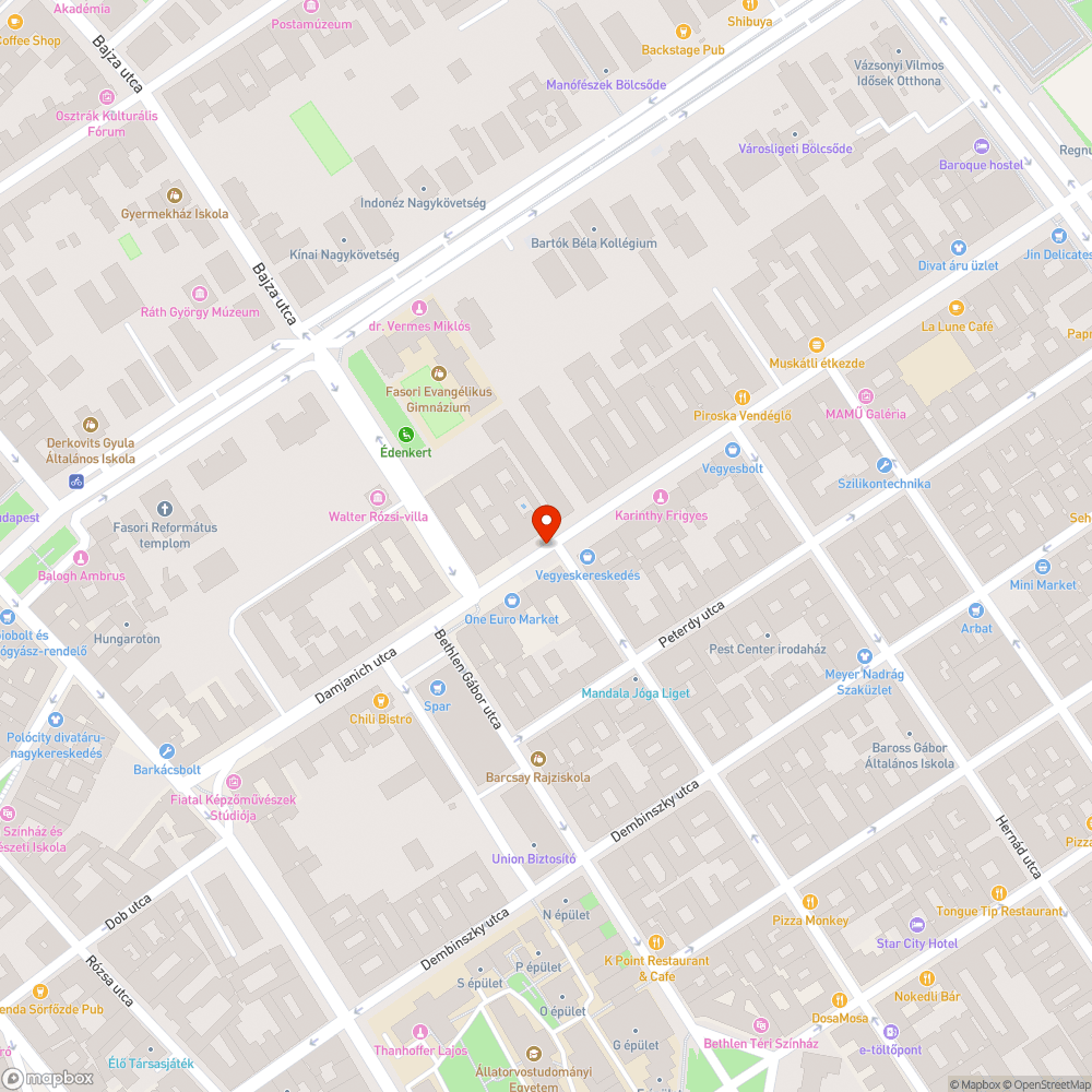 Zsák szemét bejelentés helye