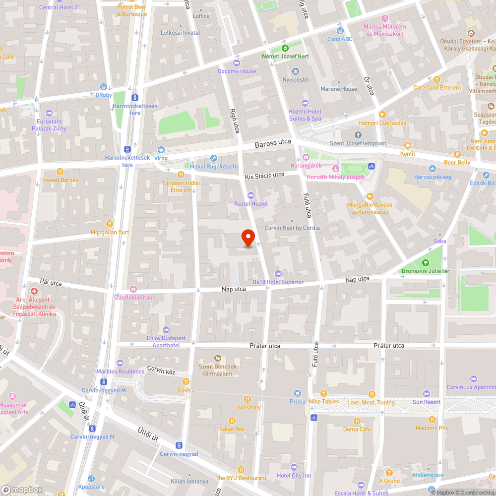 Elhagyott jármű bejelentés helye