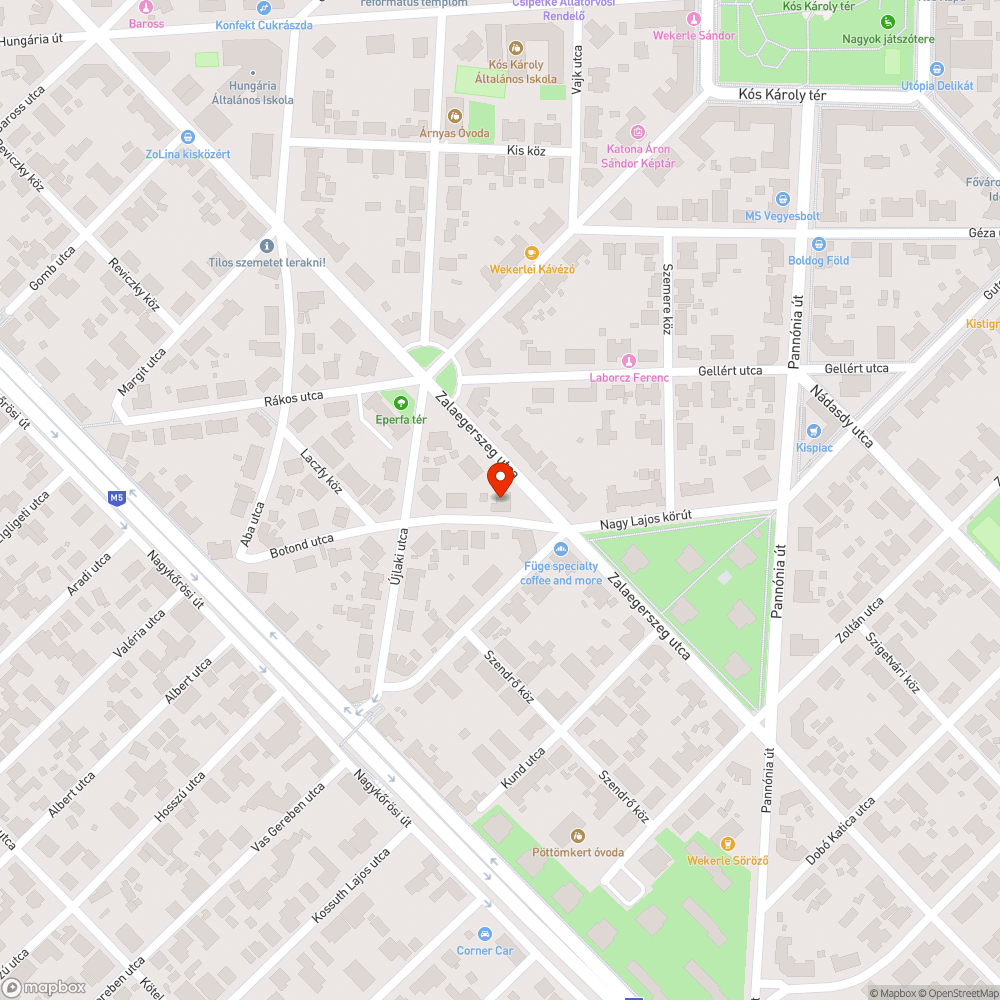 Forgalomból kivont lakókocsi bejelentés helye