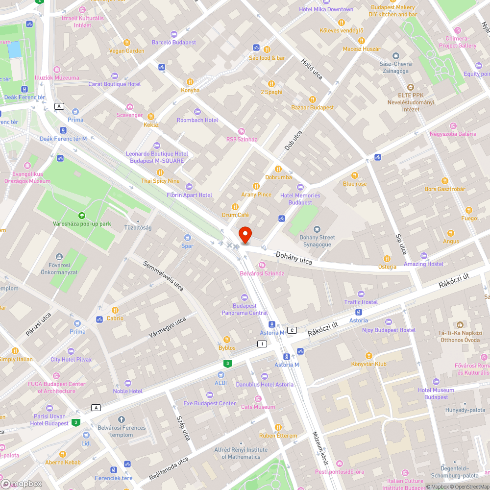 Megdőlt tábla bejelentés helye