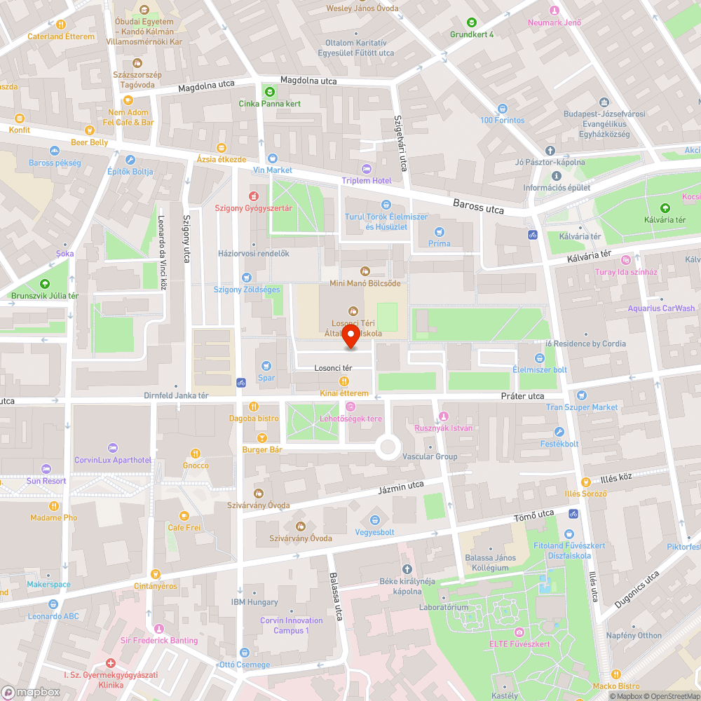 Gyom bejelentés helye