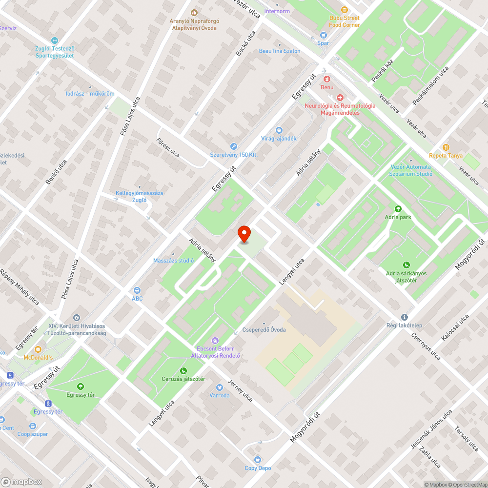 Régóta elhagyott autó bejelentés helye