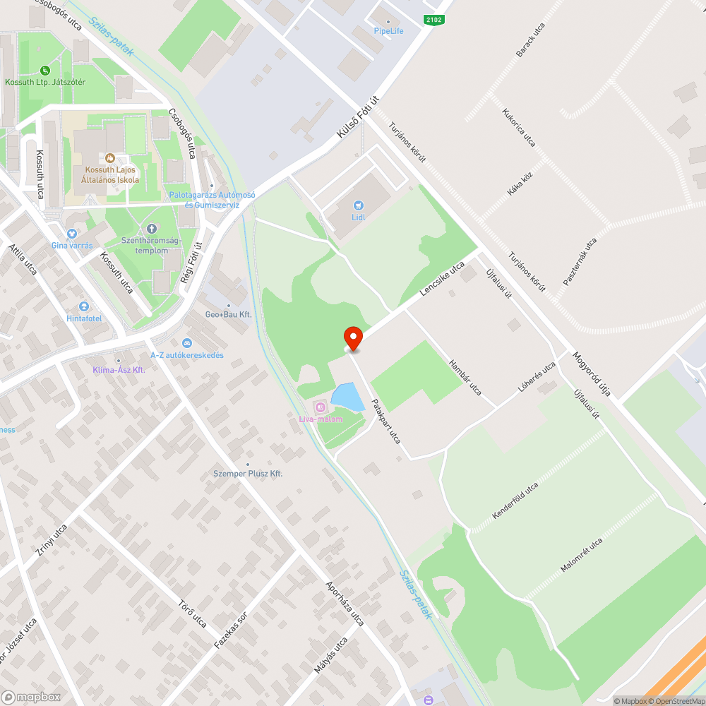 Liwa malom környékén sok a kidobált szemét bejelentés helye