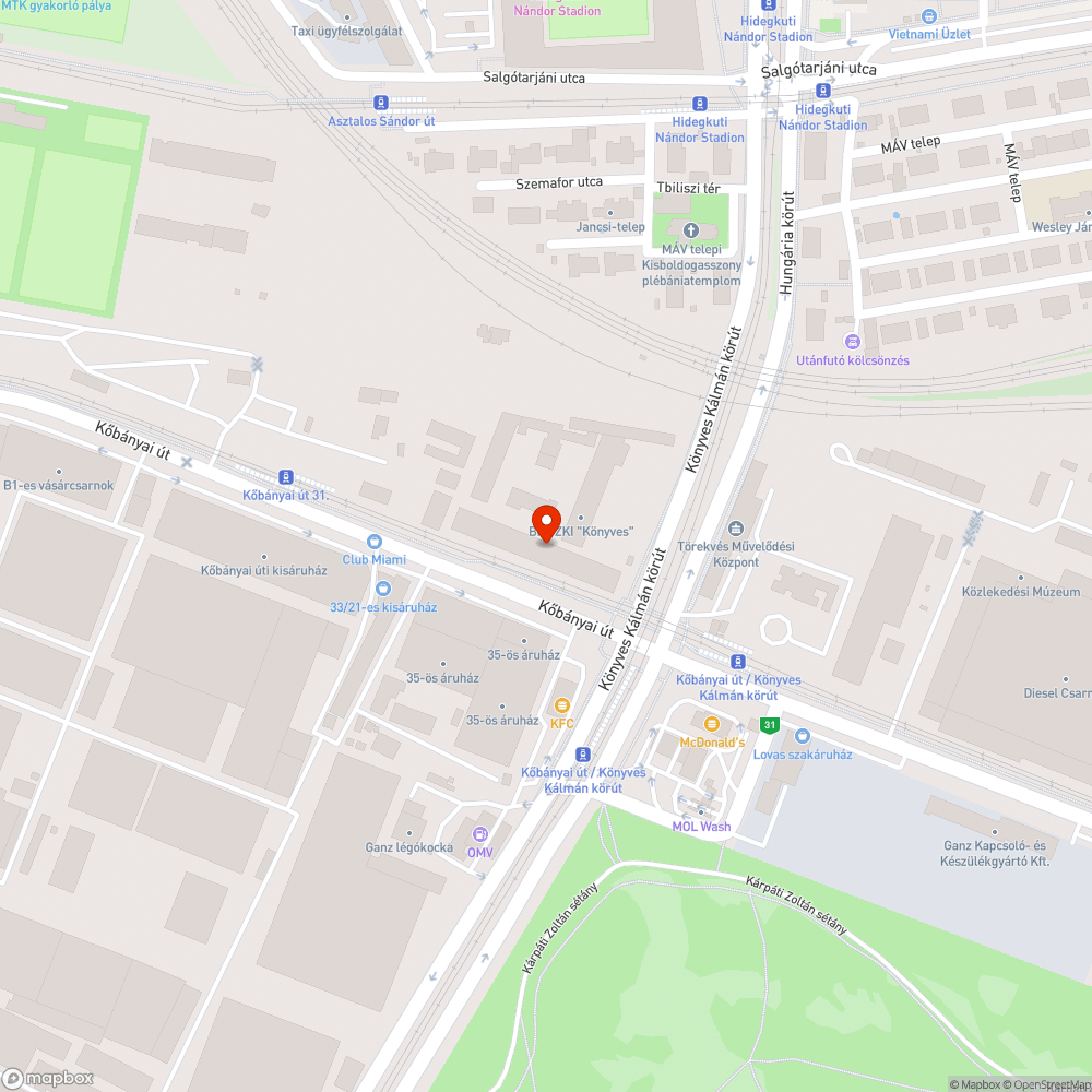 Szemét a közterületen bejelentés helye