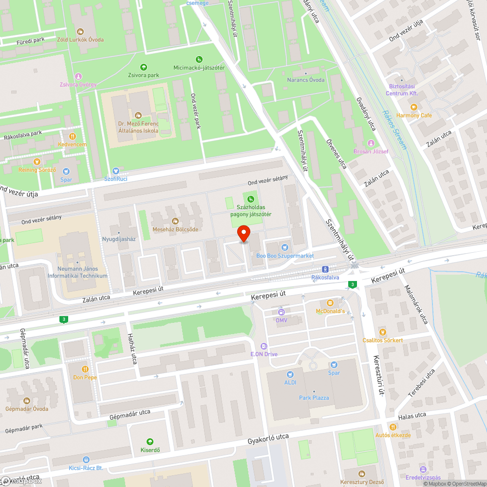 Térfigyelő kamera bejelentés helye