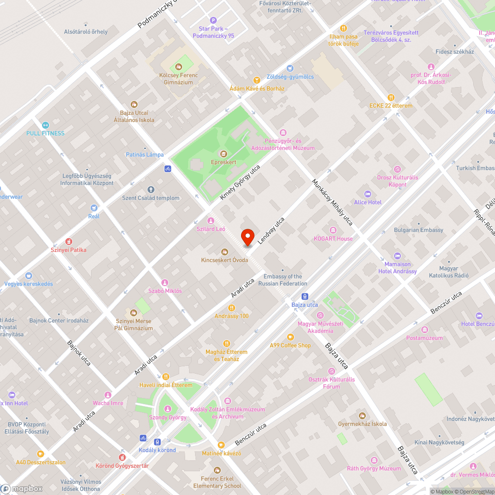 Kordonelemek járdán raktározása bejelentés helye