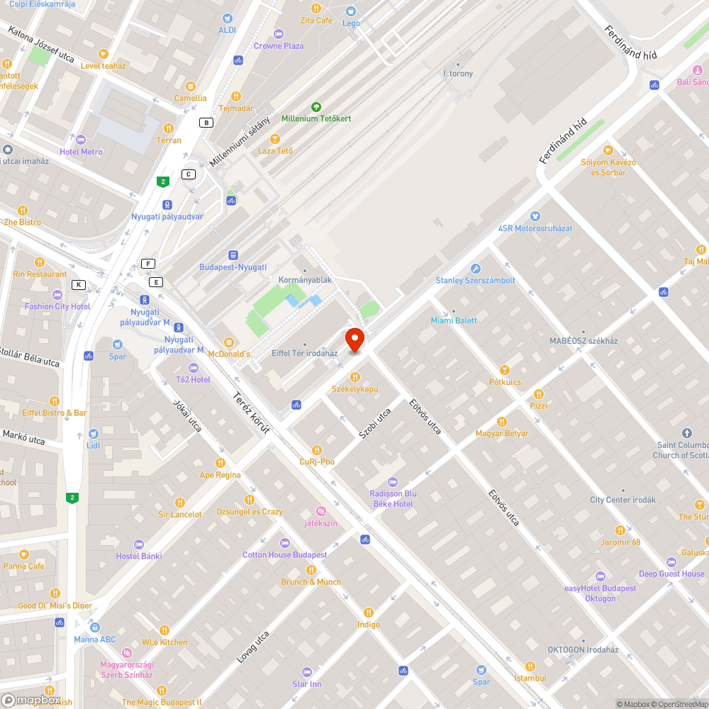 Mindenféle hulladék az utcára kihelyezve bejelentés helye