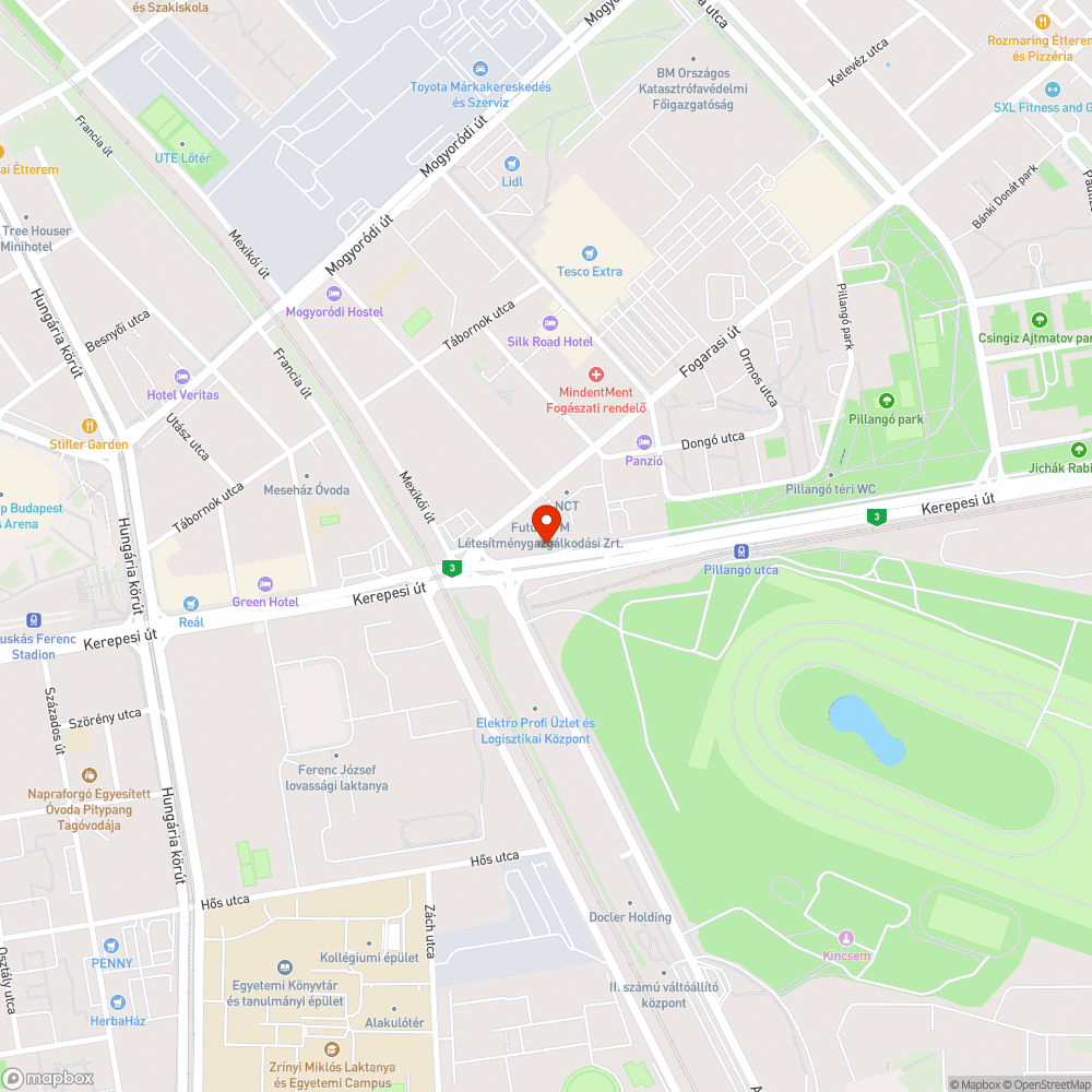 Hulladék és gaz bejelentés helye