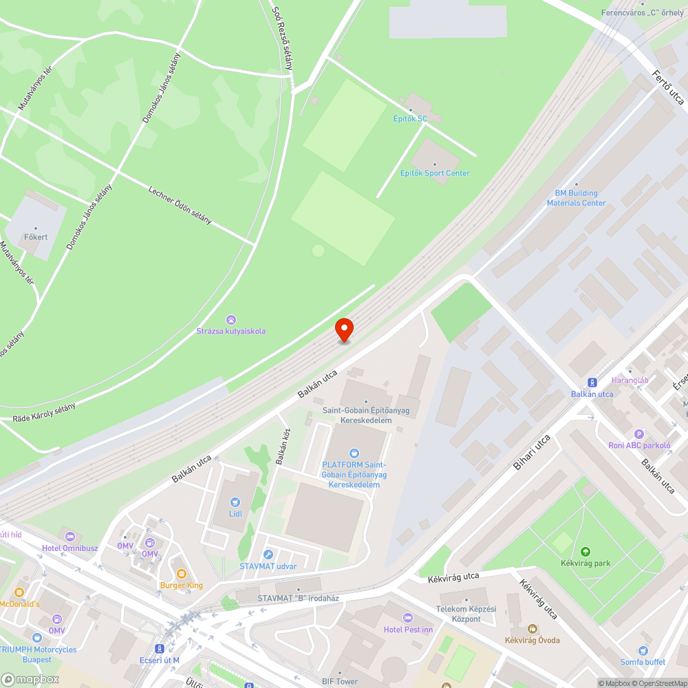 Nem működik a közvilágítási lámpa bejelentés helye