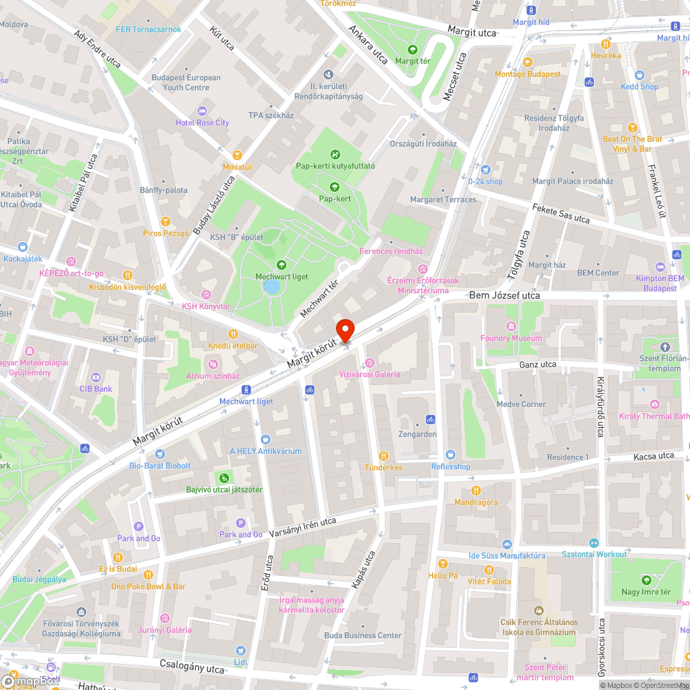 Szék bejelentés helye