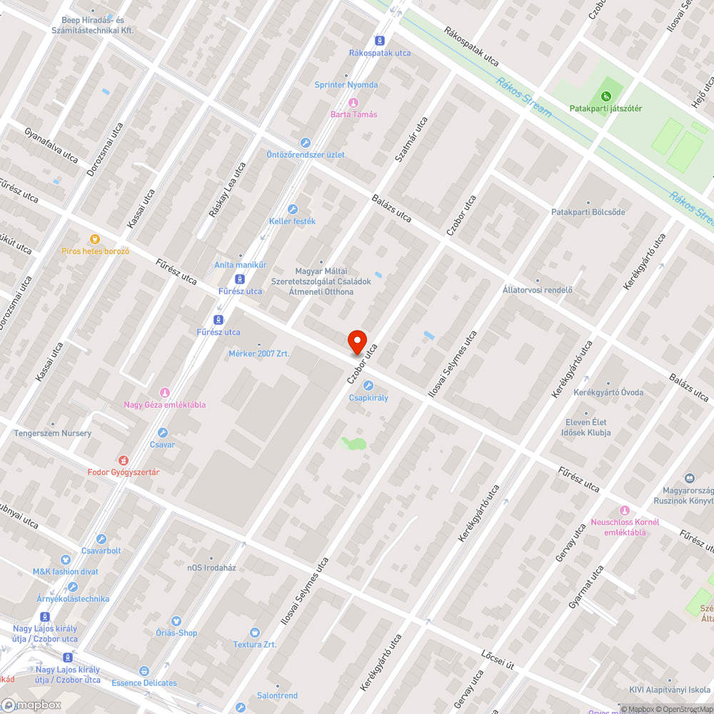 Szemetes terület bejelentés helye