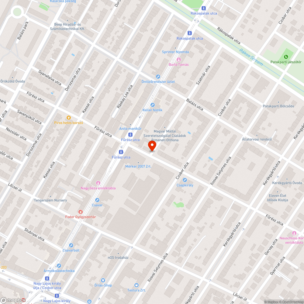 Szemetes zöldterület bejelentés helye