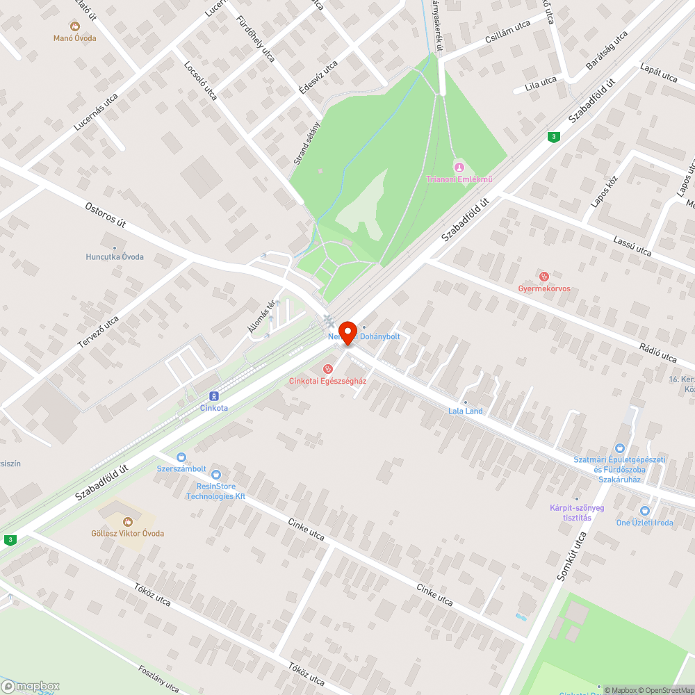 Rossz helyen áll bejelentés helye