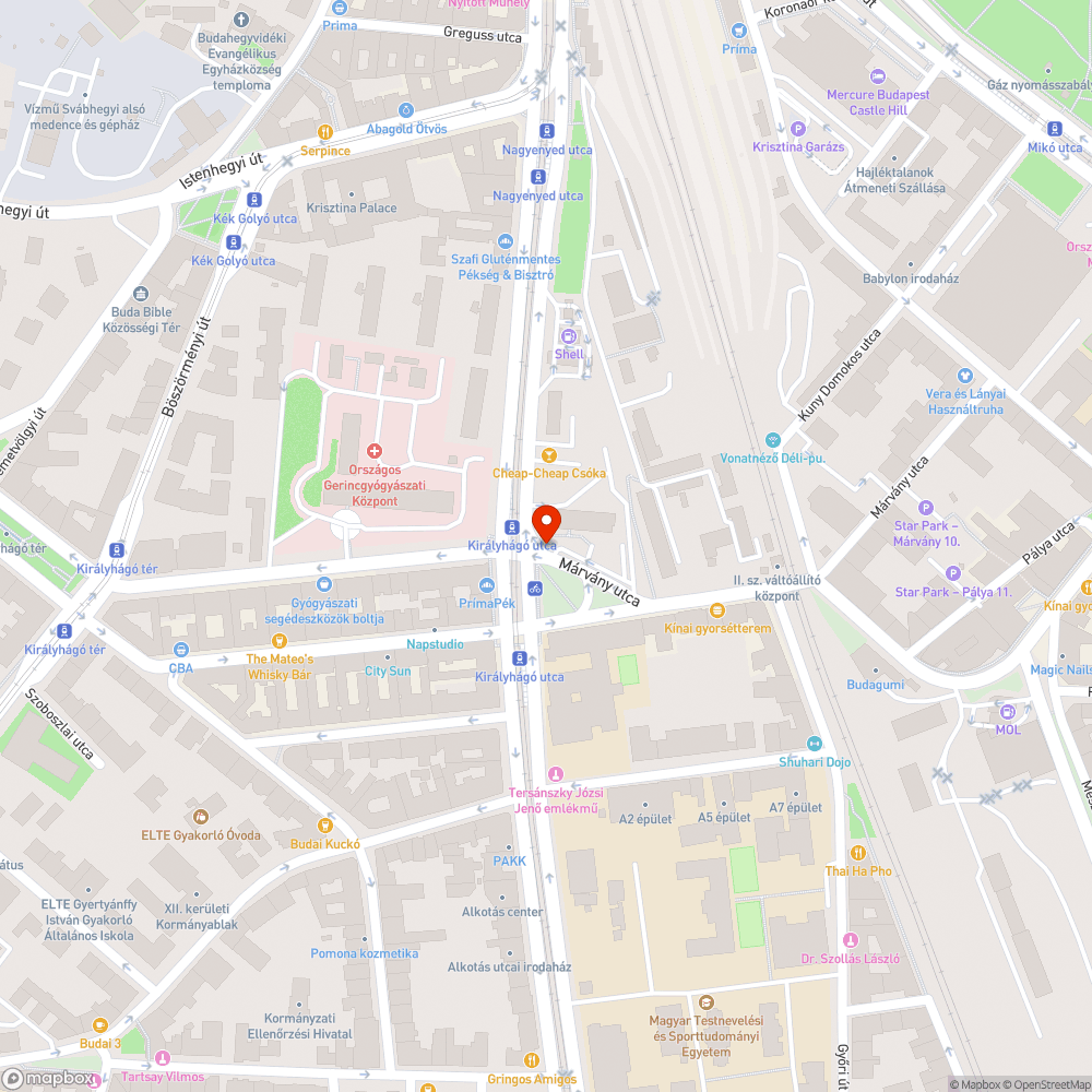 Eldugult csatornaösszefolyó bejelentés helye