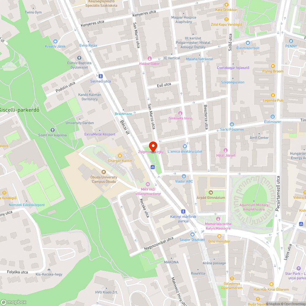 Hiányoznak a piktogramok bejelentés helye