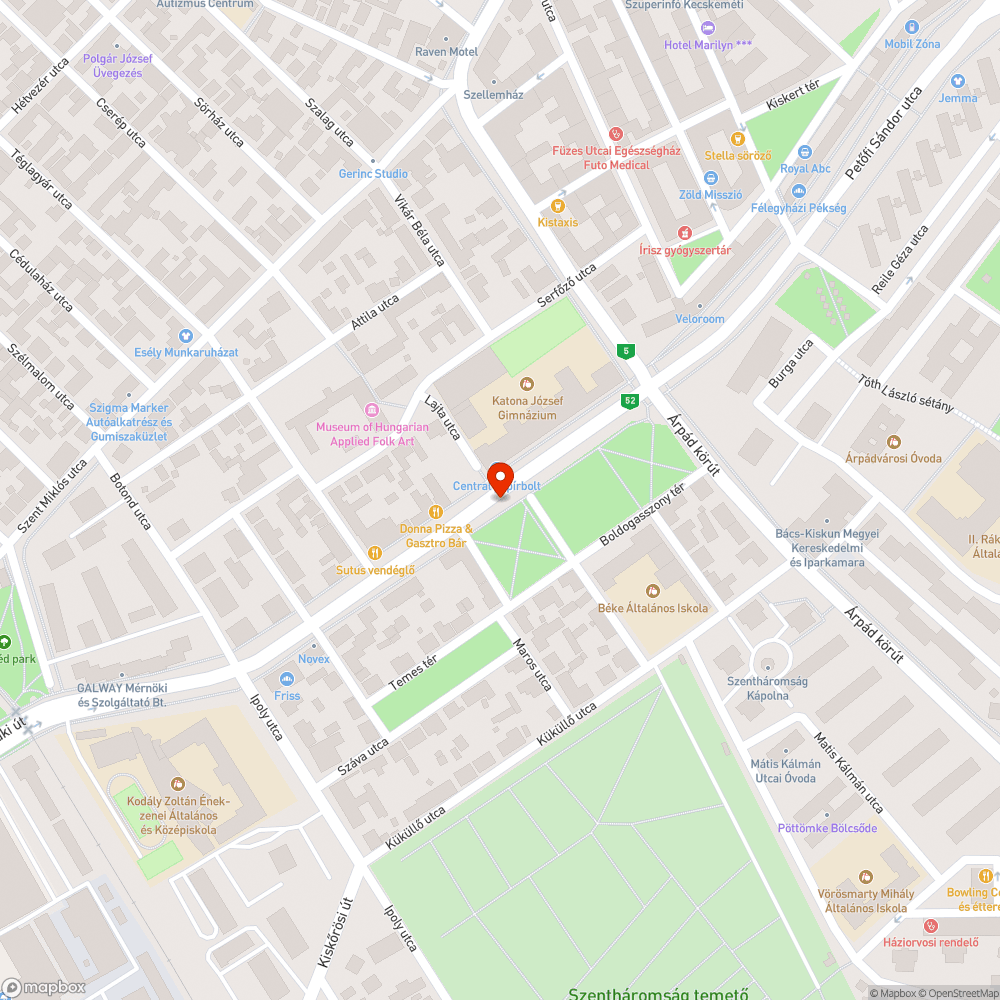 Veszélyes vonalvezetés bejelentés helye