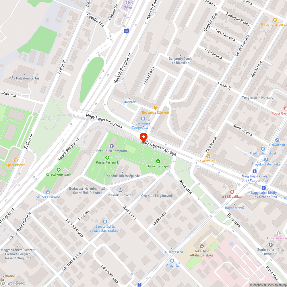 Víz folyik a közterületen lévö locsoló berendezés “környékén” bejelentés helye