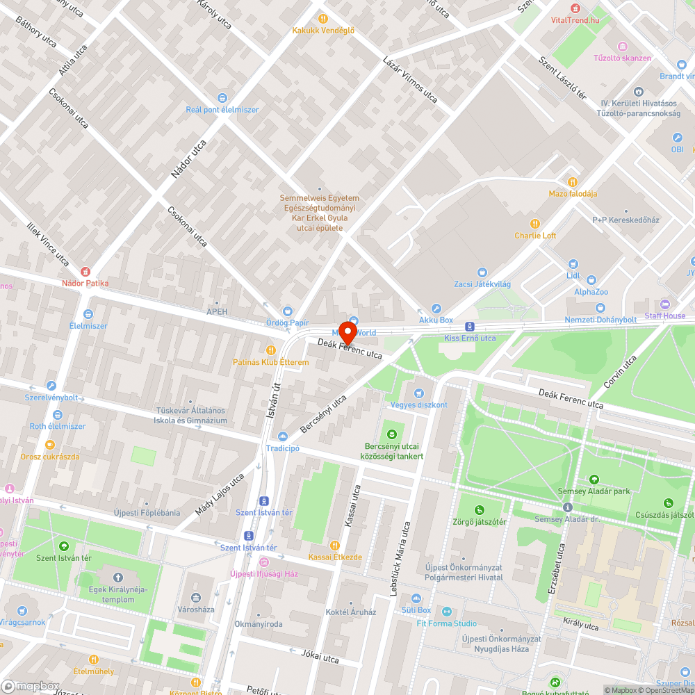 Megsüllyedt gázfedlap bejelentés helye