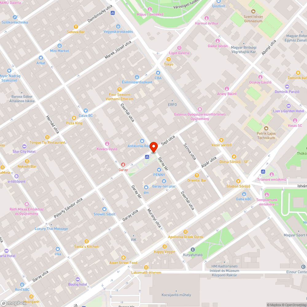 Hiányzó/megdöntött pollerek bejelentés helye