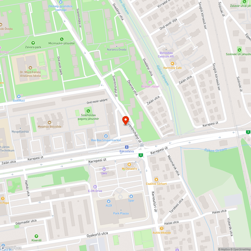 Szelektív hulladékgyűjtő és környéke bejelentés helye