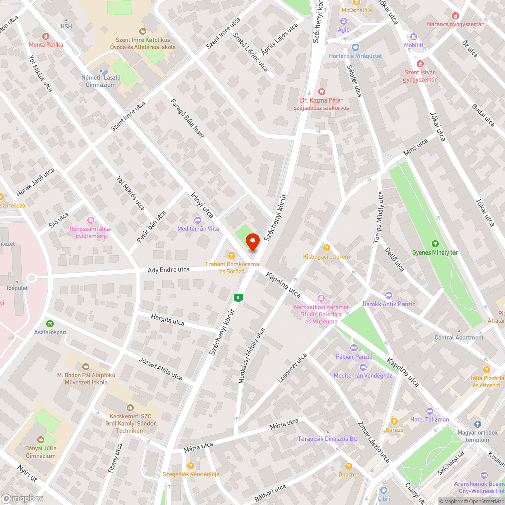 Felfestés hiánya bejelentés helye