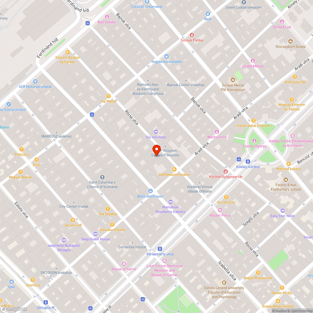 Két kátyú bejelentés helye