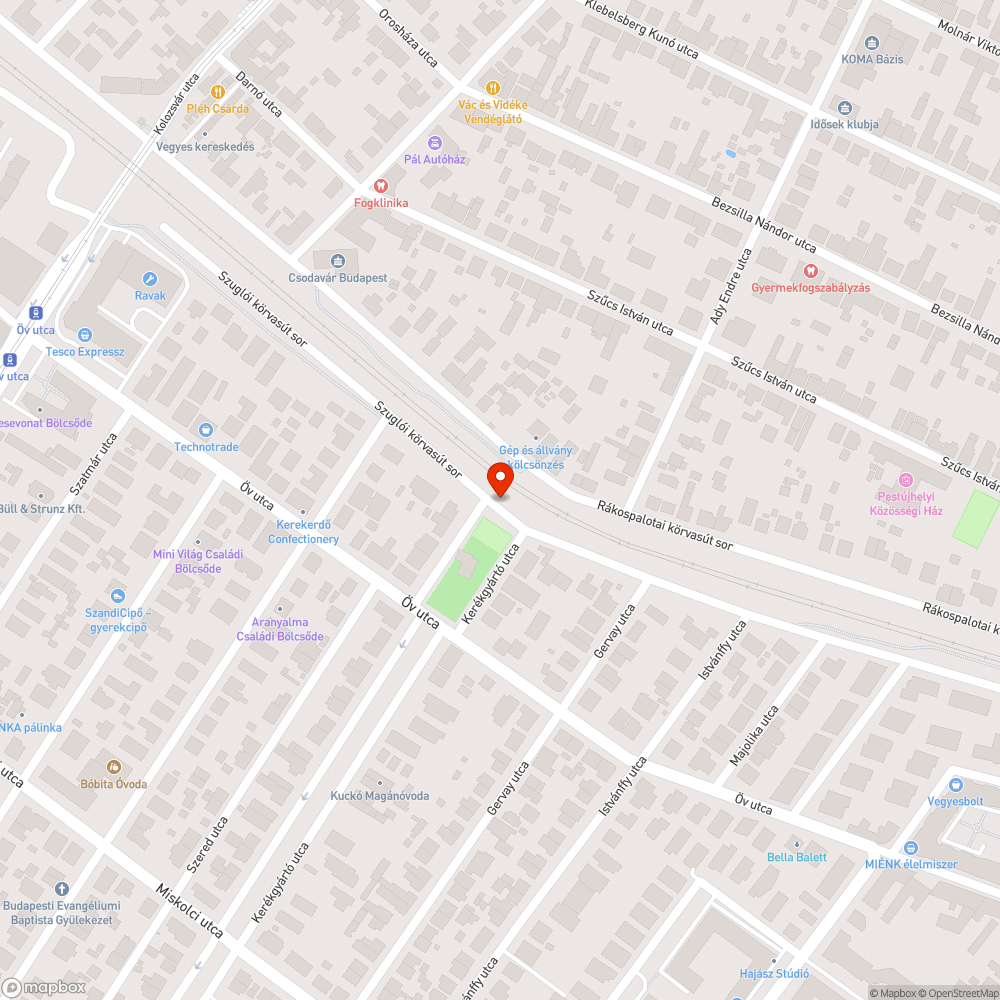 Illegàlis szemét bejelentés helye