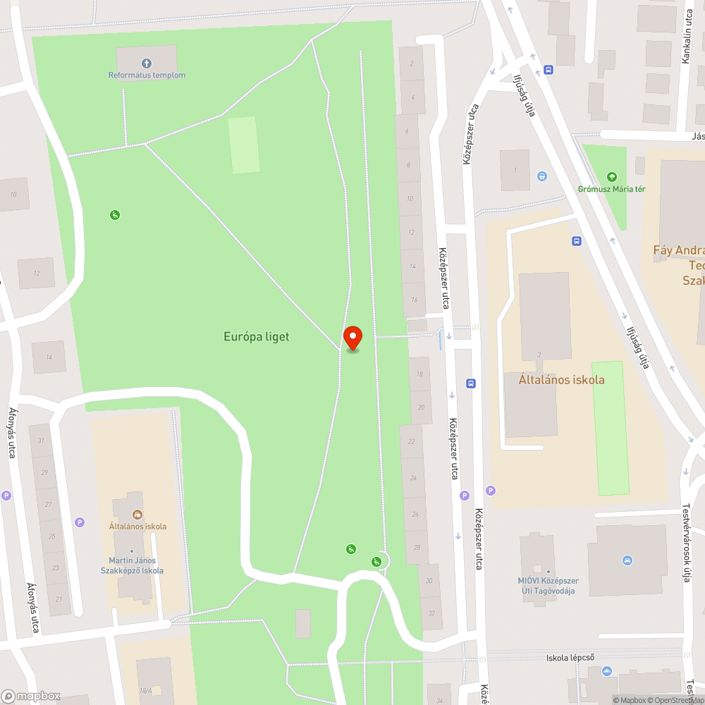 A lépcső állapota nem megfelelő bejelentés helye