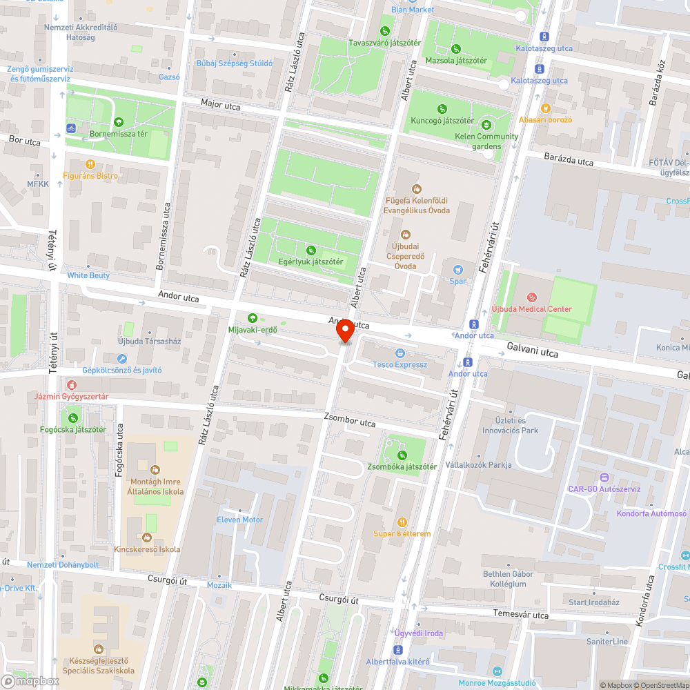 Nem világít bejelentés helye