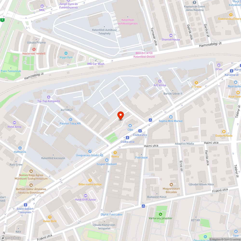 Elhagyott Polo bejelentés helye