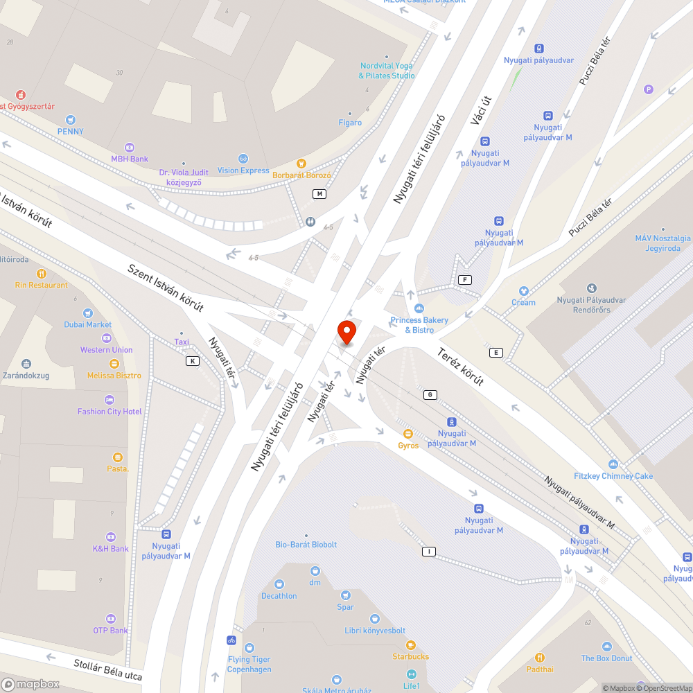 Plafonról lógó tárgy bejelentés helye