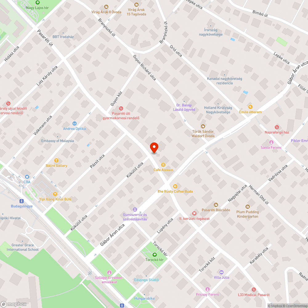 Fahely bejelentés helye