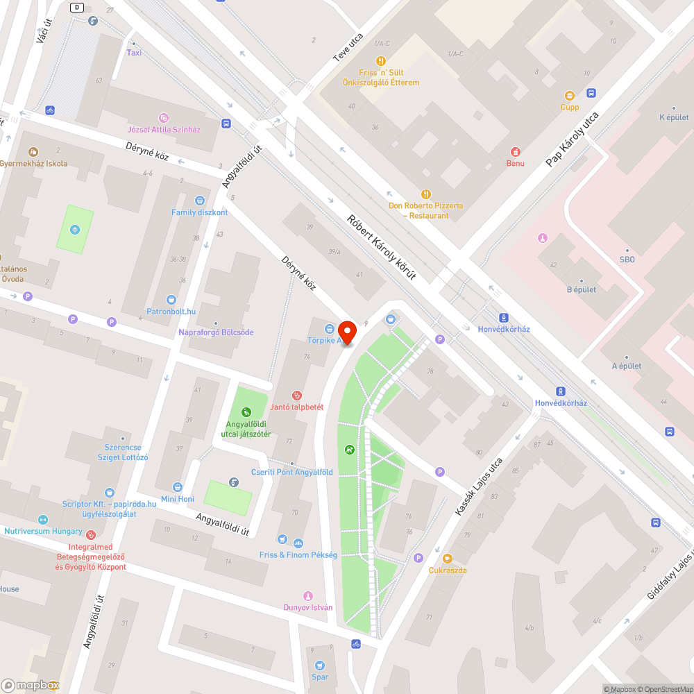 Folyik a víz bejelentés helye