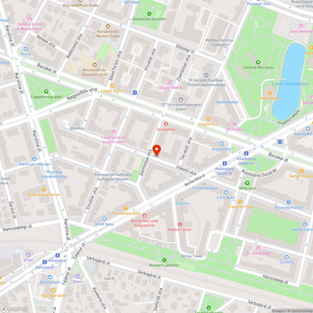 Szétesett fatámasz 2. bejelentés helye