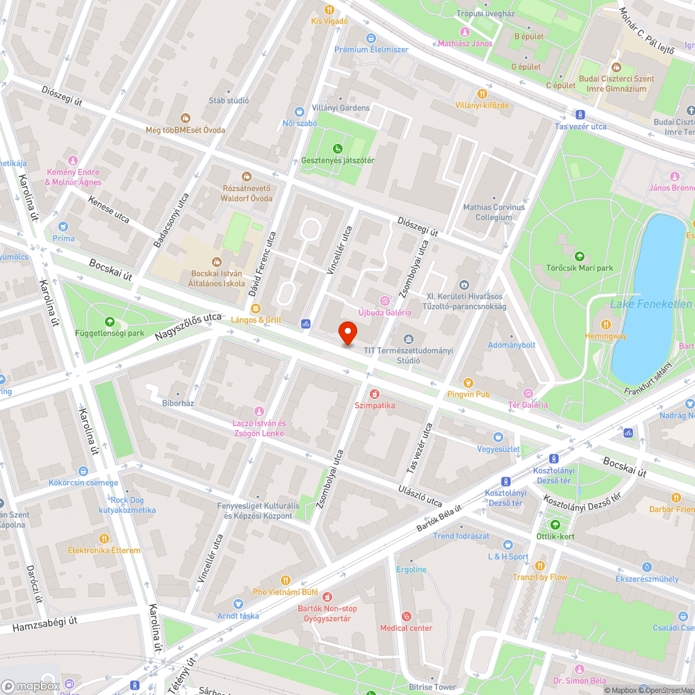 Rozsdás, üres oszlop 2. bejelentés helye