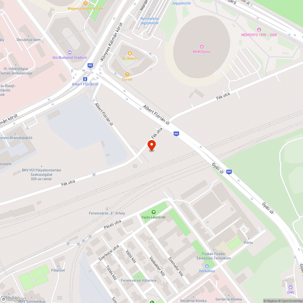 Koszos, szemetes gyalogos aluljáró bejelentés helye