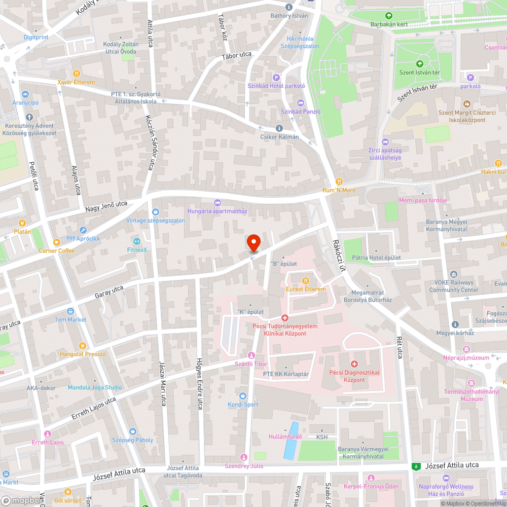 Gaz bejelentés helye