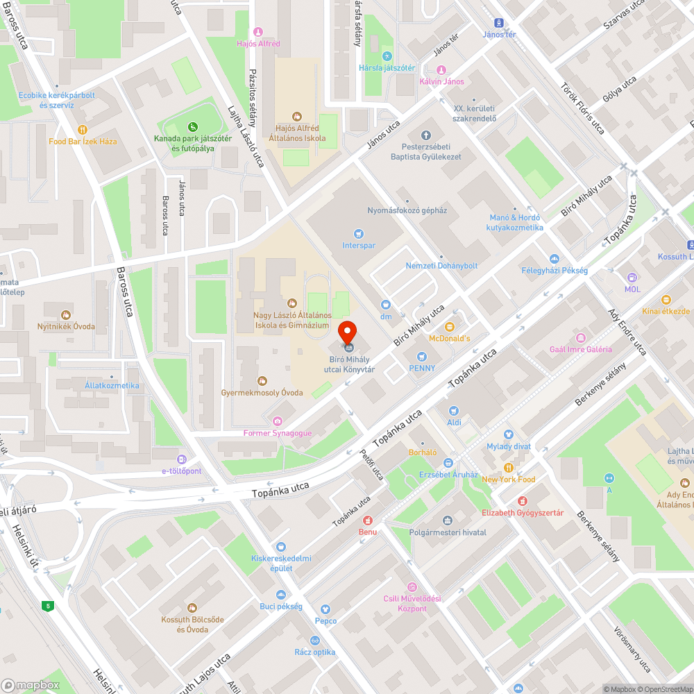 Leszakadt ágak bejelentés helye