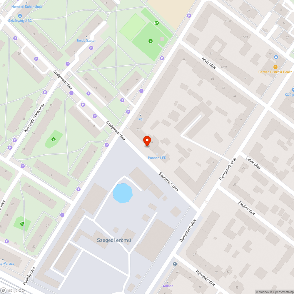 Balesetveszélyes kövek az utcán bejelentés helye