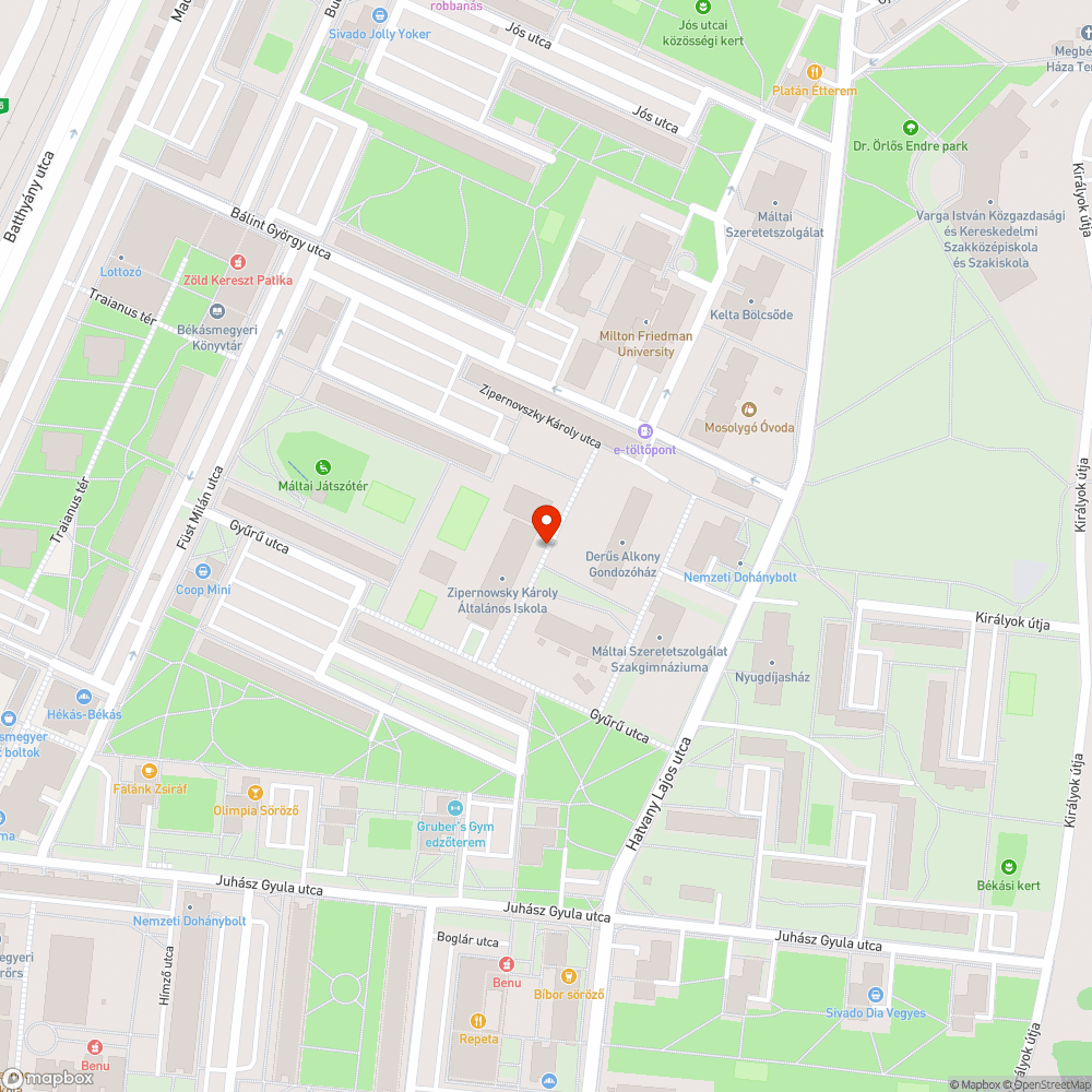 Hiányzó léc bejelentés helye